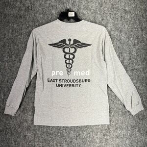 PRE MED SHIRT ADULT SMALL EAST STROUDSBURG UNIVERSITY‎ PA DOCTOR NURSE MEDICAL